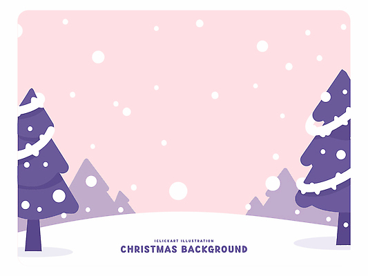 나무 백그라운드 크리스마스장식 크리스마스 겨울 일러스트 자연 산 풍경 장식 산타클로스 평화 보라색 고요 분위기 셀프카메라 국내일러스트 AI파일 식물 계절 기념일 컬러 컨셉 사진촬영 생태계 파일형식 벡터