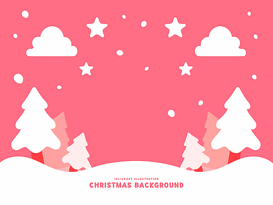 나무 캐릭터 디자인 계절 별 예술 분홍색 컬러 백그라운드 크리스마스 겨울 일러스트 그래픽 장식 축제 기쁨 흰색 분위기 국내일러스트 AI파일 자연요소 식물 기념일 감정 컨셉 파일형식 벡터