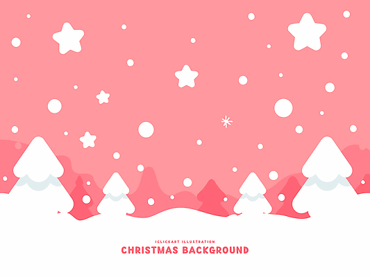 나무 디자인 계절 별 분홍색 백그라운드 크리스마스 겨울 일러스트 하늘 따뜻함 풍경 장식 축제 기쁨 눈송이 즐거움 소원 아기자기 국내일러스트 AI파일 자연요소 식물 기념일 감정 컬러 컨셉 눈_날씨 파일형식 벡터