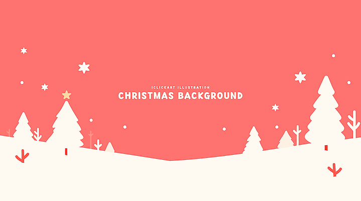디자인 계절 컬러 백그라운드 크리스마스 겨울 일러스트 자연 따뜻함 풍경 크리스마스트리 축제 기쁨 눈송이 즐거움 그림 국내일러스트 AI파일 기념일 감정 눈_날씨 생태계 파일형식 벡터