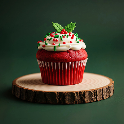 JPG 나무 편집이미지 음식 크리스마스 디저트 기념 장식 빨간색 파티 축제 생일 달콤 컵케이크 크림 제빵 홀리데이 편집실사 AI포토 AI콘텐츠 식물 기념일 컬러 휴가 이벤트 제과제빵 케이크 맛 CG 파일형식
