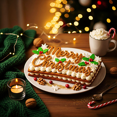 JPG 편집이미지 계절 크리스마스 가족 식탁 디저트 조명 장식 크리스마스트리 케이크 분위기 설탕 호두 따뜻한음료 크리스마스케이크 홈파티 편집실사 AI포토 AI콘텐츠 기념일 음료 음식 컨셉 관계 탁자 파티 견과류 CG 파일형식