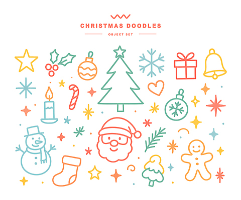 캐릭터 별 크리스마스 겨울 라인일러스트 일러스트 전구 초 눈사람 사탕 선물 사랑 장식 크리스마스트리 산타클로스 축제 초인종 즐거움 별장식 국내일러스트 AI파일 자연요소 계절 기념일 감정 디저트 종 파일형식 벡터