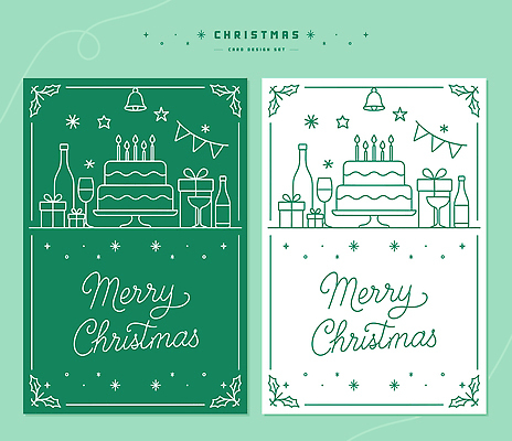 기념일 별 크리스마스 일러스트 탁자 크리스마스카드 선물 이벤트 그래픽 장식 파티 케이크 와인 축제 희망 모임 초인종 축하 테마 국내일러스트 AI파일 자연요소 감정 가구 컨셉 디저트 카드_감사 주류 종 파일형식 벡터