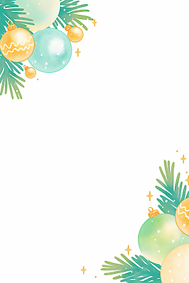 JPG 컬러 백그라운드 크리스마스 겨울 일러스트 공 가족 자연 수채화 따뜻함 장식 파란색 반짝임 노란색 파티 축제 기쁨 축하 소나무 분위기 설렘 오너먼트 국내일러스트 AI일러스트 AI콘텐츠 나무 계절 기념일 감정 컨셉 크리스마스장식 관계 모션 이벤트 생태계 파일형식