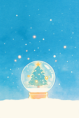 JPG 별 컬러 크리스마스 겨울 일러스트 하늘 동화 미소 풍경 장식 빛 크리스마스트리 귀여움 축제 고요 편안함 소원 스노글로브 국내일러스트 AI일러스트 AI콘텐츠 자연요소 계절 기념일 컨셉 표정 감각 파일형식