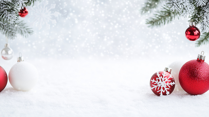 JPG 나무 편집이미지 감정 크리스마스 겨울 공 따뜻함 풍경 장식 빨간색 축제 흰색 즐거움 오너먼트 이미지편집 AI컴퓨터그래픽 AI콘텐츠 식물 계절 기념일 컬러 크리스마스장식 파일형식