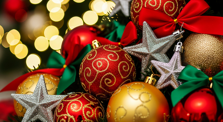 JPG 편집이미지 기념일 컬러 크리스마스 겨울 조명 장식 빛 반짝임 크리스마스트리 축제 화려 분위기 편안함 오너먼트 편집실사 AI포토 AI콘텐츠 계절 컨셉 크리스마스장식 모션 이벤트 감각 CG 파일형식