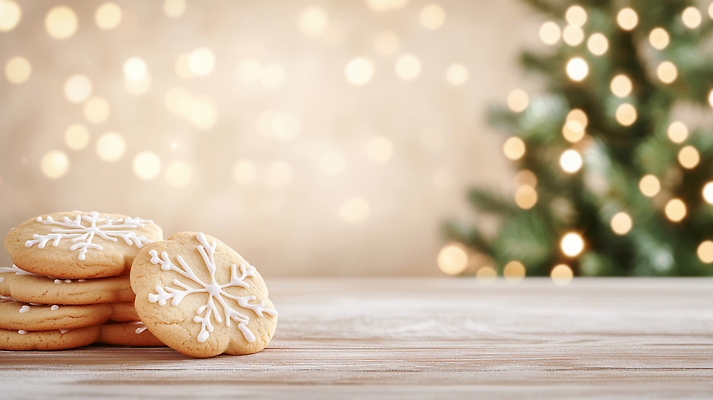 JPG 편집이미지 크리스마스 겨울 가족 디저트 조명 따뜻함 크리스마스트리 쿠키 제과 눈송이 저녁 편안함 홈파티 이미지편집 AI포토 AI콘텐츠 계절 기념일 음식 관계 눈_날씨 파티 제과제빵 감각 야간 파일형식