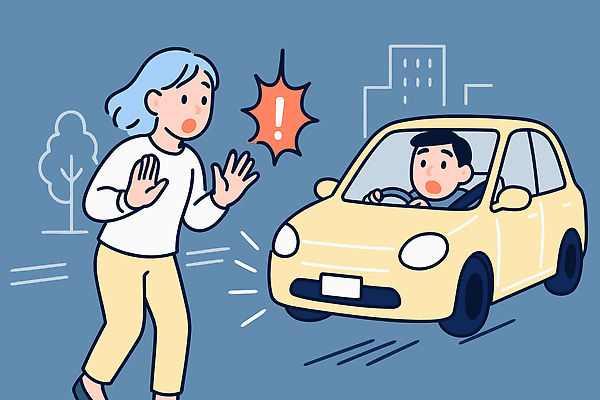 여자 남자 도로 교통 생각 일러스트 자동차 경고 안전 사람 일상 운전 응급 긴급 도시 정지 위험 주행 자동차사고 반응 국내일러스트 AI파일 길 육상교통 컨셉 교통시설 모션 라이프 교통사고 파일형식 벡터