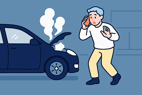 남자 도로 생각 일러스트 자동차 스트레스 기술 기계 긴급 도움 연기 고장 걱정 통화 문제 엔진 해결 자동차사고 소통 황당 국내일러스트 AI파일 감정 길 육상교통 컨셉 교통시설 모션 사람 교통사고 파일형식 벡터