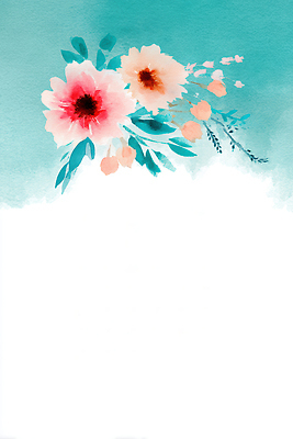 식물 디자인 꽃 백그라운드 컨셉 감각 생태계 파일형식 수채화 그림 생동감 컬러 예술 자연 장식 화사함 페인팅 부드러움 조화 인테리어 국내일러스트 JPG 일러스트 꽃백그라운드