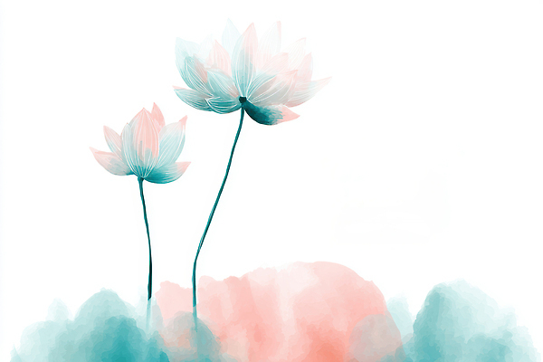 식물 계절 꽃 백그라운드 컨셉 미술 생태계 파일형식 연꽃 호수 자연 풍경 색감 평화 생명 여름 조화 연습 수중식물 채색 우아함 서식지 줄기 감성 국내일러스트 JPG 일러스트 꽃백그라운드