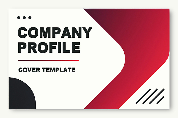 편집이미지 컬러 컨셉 비즈니스 파일형식 커버 회사 프로필 디자인 세련 모던 모양 빨간색 검은색 흰색 매력적 PSD 이미지편집