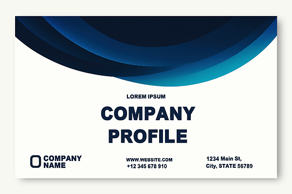 편집이미지 컬러 비즈니스 파일형식 회사 프로필 디자인 청록색 연락처 정보 모던 세련 백그라운드 텍스트 구성 그래픽 마케팅 PSD 커버 이미지편집