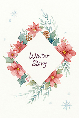 식물 계절 기념일 컨셉 내부 감각 생태계 파일형식 겨울 이야기 꽃 장식 디자인 컬러 편안함 분위기 자연 실내 크리스마스 잎 수채화 백그라운드 따뜻함 JPG 국내일러스트 일러스트