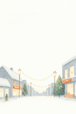 식물 계절 기념일 유럽 컬러 컨셉 관계 파일형식 겨울 거리 크리스마스 조명 장식 나무 상점 전구 풍경 따뜻함 분위기 북유럽 마을 흰색 밝음 가족 친구 이벤트 JPG 국내일러스트 일러스트