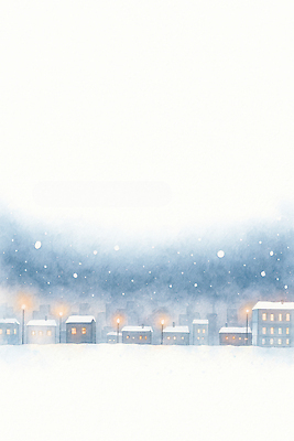 계절 컨셉 조명 눈_날씨 그림 생태계 파일형식 겨울 마을 풍경 평화 고요 따뜻함 손전등 날씨 자연 풍경화 눈꽃 힐링 JPG 국내일러스트 일러스트