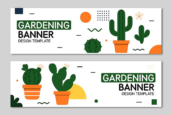 식물 템플릿 디자인 배너 배너템플릿 화분 컬러 자연 선인장 그래픽 여름 정원 원형 원예 직사각형 꾸밈 생동감 AI파일 도형 계절 취미 생태계 파일형식 벡터
