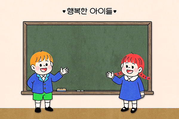 여자 교육 남자 감정 어린이 컨셉 학교 관계 모션 표정 사람 파일형식 벡터 교실 행복 놀기 웃음 친구 소년 소녀 장난 소통 학습 즐거움 창의력 색칠 칠판 이야기 국내일러스트 일러스트 AI파일