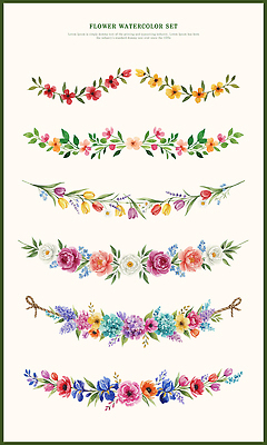 PSD 식물 디자인 꽃 예술 컬러 백그라운드 일러스트 자연 수채화 프레임 장식 봄 화재 화사함 색감 창작 국내일러스트 계절 컨셉 사건 생태계 파일형식