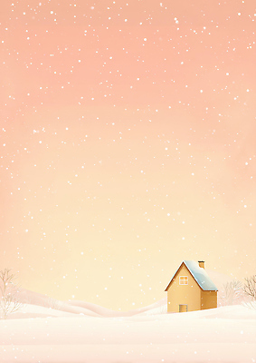 나무 식물 계절 길 컬러 컨셉 교통시설 눈_날씨 건물 노을 생태계 파일형식 겨울 풍경 주택 하늘 분홍색 도로 자연 차가움 고요 평화 따뜻함 일몰 소나무 장식 JPG 국내일러스트 일러스트 눈내림