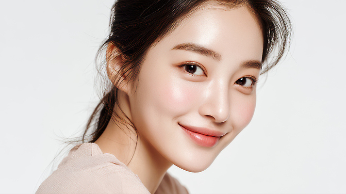 컨셉 표정 사람 신체부위 전자제품 뷰티 감각 CG 파일형식 여자 미소 화장 피부 뷰티풀 카메라 백그라운드 편안함 포즈 밝음 촬영 매력적 편집실사 편집이미지 JPG 의료성형뷰티