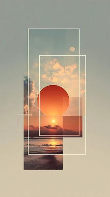 편집이미지 컨셉 노을 야간 방향 생태계 파일형식 일몰 바다 풍경 자연 평화 저녁 서쪽 하늘 컬러 비교 수평선 고요 이미지편집 JPG
