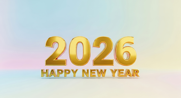 편집이미지 감정 컬러 컨셉 연도 파일형식 새해 2026년 금색 장식 백그라운드 문자 축하 분위기 디자인 밝음 즐거움 희망 행복 기념 JPG 이미지편집