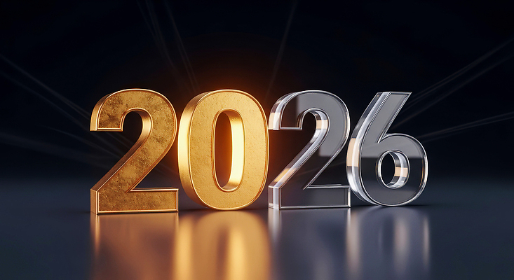 편집이미지 문자 감정 컬러 컨셉 연도 파일형식 2026년 금색 은색 숫자 미래 희망 변화 빛 상징 그래픽 디자인 JPG 새해 이미지편집