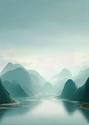 자연요소 감정 컨셉 휴식 노을 CG 생태계 파일형식 자연 풍경 산 강 평화 조화 명상 여행 산책 물 하늘 일출 여유 편집실사 편집이미지 JPG