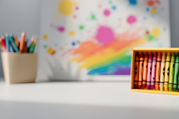 JPG 편집이미지 어린이 예술 컬러 학교 수업 색연필 사무실 물감 미술도구 그림 크레파스 창의성 아기자기 편집실사 AI컴퓨터그래픽 AI콘텐츠 교육 컨셉 비즈니스 학용품 사람 CG 오브젝트 파일형식