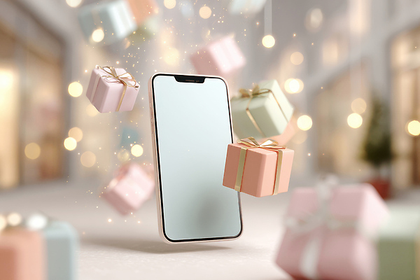 JPG 편집이미지 컬러 크리스마스 포장 조명 거리 선물 풍경 이벤트 여러명 장식 스마트폰 핸드폰 쇼핑 매력적 분위기 이미지편집 기념일 다수 컨셉 사람 전자제품 스마트기기 파일형식