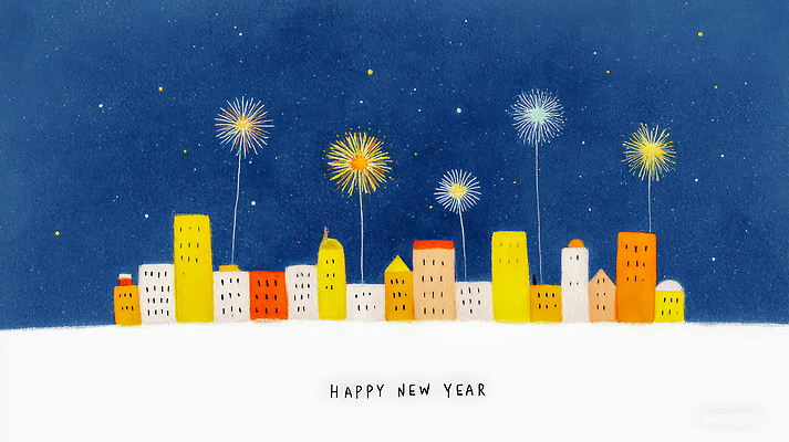 계절 공공시설 감정 컨셉 놀이 새해인사 파일형식 새해 불꽃놀이 도시 축하 하늘 컬러 겨울 그림 화려 공원 조명 이벤트 즐거움 여유 국내일러스트 일러스트 JPG 해피뉴이어