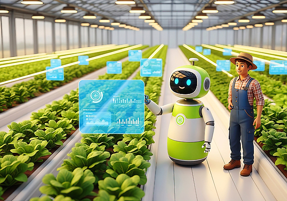 편집이미지 직업 산업 컨셉 농업 농장 파일형식 로봇 농부 농작물 자료 온실 농사 기술 협력 자동화 AI_인공지능 혁명 환경 JPG 스마트팜 이미지편집