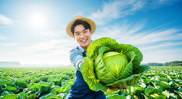 편집이미지 직업 감정 산업 농업 채소 표정 성인 농부 생태계 파일형식 양배추 농장 웃음 자연 농작물 수확 신선 생명 작업 행복 날씨 이미지편집 JPG 청년농부 청년