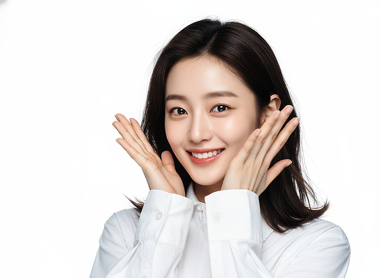 감정 컨셉 상의 표정 사람 신체부위 CG 파일형식 여자 미소 행복 청춘 셔츠 얼굴 포즈 백그라운드 촬영 분위기 손 뷰티풀 편집실사 편집이미지 JPG 의료성형뷰티