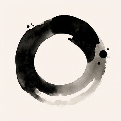 도형 컬러 컨셉 무늬 문화예술 파일형식 원형 붓 미술 전통 디자인 잉크 평화 조화 모양 예술 추상 심플 감정 표현 감각 문화 국내일러스트 JPG 일러스트 검은색 붓터치