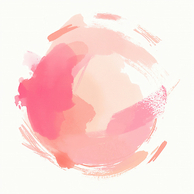 JPG 모양 디자인 예술 선 분홍색 컬러 백그라운드 패턴 일러스트 붓터치 수채화 회화 장식 물감 질감 부드러움 색채 창의성 국내일러스트 AI일러스트 AI콘텐츠 무늬 말하기 미술도구 감각 파일형식