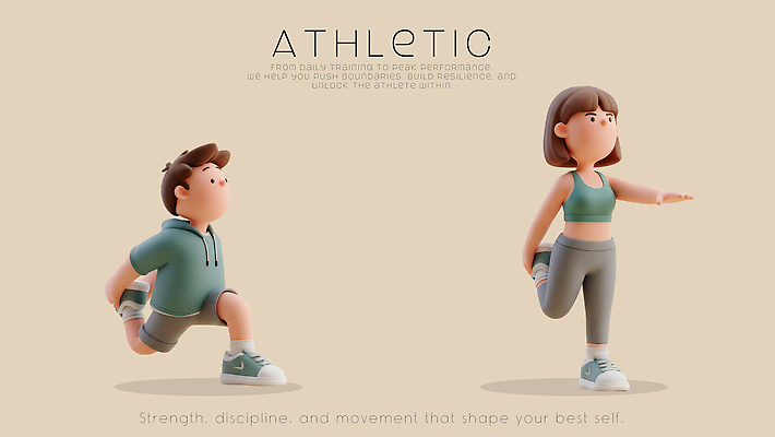 PSD 편집이미지 캐릭터 여자 남자 신체 요가 모션 근육 건강 운동복 운동 헬스 스트레칭 집중 연습 러닝 편집3D 웰빙 옷 컨셉 사람 3D 파일형식