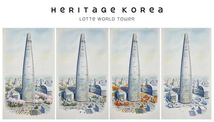 건축물 계절 건축 아시아 여행 한국 건물 생태계 파일형식 빌딩 탑 서울 풍경 사계절 봄 여름 겨울 자연 랜드마크 도시 전망대 문화 예술 디자인 날씨 PSD 국내일러스트 일러스트 관광지