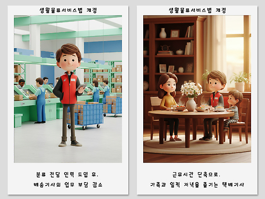 디자인 컨셉 관계 3D 배달원 창고 파일형식 배송 서비스 가족 식사 주방 따뜻함 시간 함께함 준비 발전 시스템 생활 편리함 인테리어 요리 편집3D 편집이미지 PSD 택배기사 물류창고