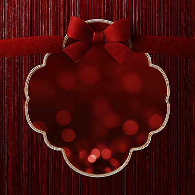 편집이미지 컬러 컨셉 모션 파일형식 거울 장식 빨간색 리본 반짝임 백그라운드 분위기 디자인 준비 축제 JPG 프레임 이미지편집