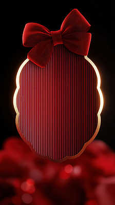 편집이미지 디자인 컬러 컨셉 파일형식 빨간색 리본 백그라운드 고급 테두리 인테리어 예술 장식 축하 기념 조명 분위기 JPG 프레임 이미지편집