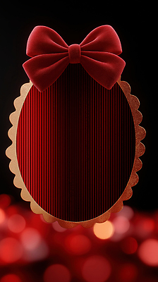 편집이미지 기념일 컬러 컨셉 이벤트 파일형식 거울 프레임 리본 장식 디자인 빨간색 백그라운드 화려 오브젝트 크리스마스 파티 세트 JPG 이미지편집