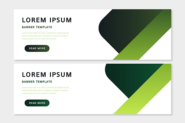 템플릿 배너 컬러 무늬 파일형식 벡터 디자인 그라데이션 알림 정보 흰색 초록색 그래픽 모던 사용자 배너템플릿 AI파일 추상