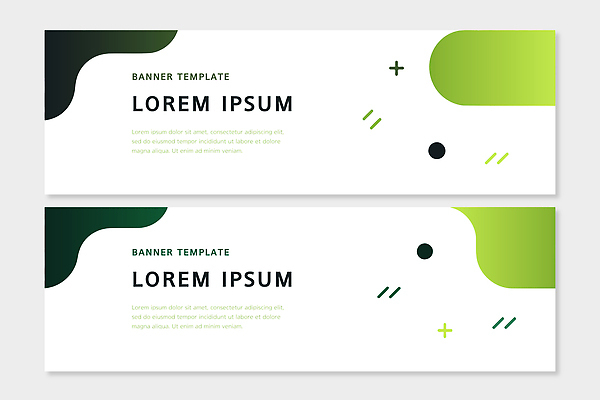 템플릿 배너 컬러 무늬 파일형식 벡터 디자인 그래픽 모던 알림 패턴 세련 온라인 마케팅 배너템플릿 AI파일 추상 초록색