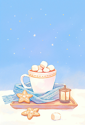 계절 감정 음료 음식 가구 컨셉 디저트 조명 상점 목도리 감각 맛 파일형식 코코아 마시멜로우 겨울 탁자 쿠키 랜턴 따뜻함 오후 휴식 스카프 빵집 편안함 프로포즈 달콤 행복 오브젝트 색감 국내일러스트 일러스트 JPG