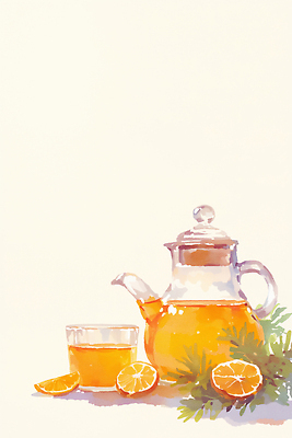 식기 계절 음식 가구 잎 과일 주전자 주방용품 귤 라이프 차_음료 차 생태계 파일형식 컵 탁자 음료 자연 따뜻함 풍경 디저트 일상 식사 식물 차잎 과일차 찻주전자 국내일러스트 일러스트 JPG 오렌지 겨울 감귤차
