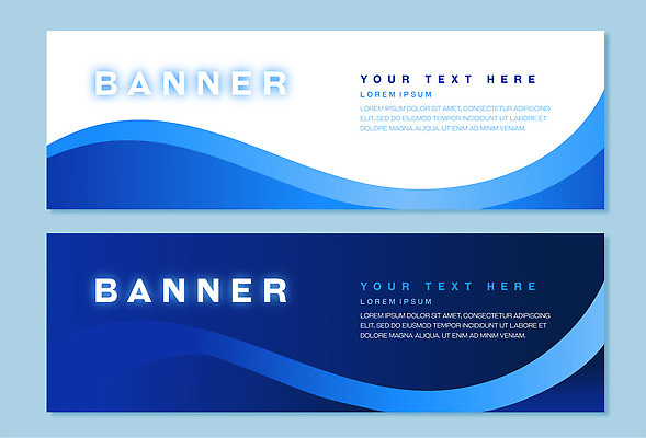 템플릿 배너 선 컬러 파란색 파일형식 벡터 그래픽 디자인 하늘색 곡선 텍스트 백그라운드 웹디자인 알림 마케팅 배너템플릿 AI파일